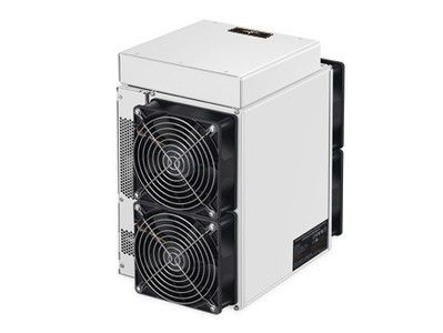 A high-powered PSU fueling an overclocked mining rig, showcasing stable voltage delivery